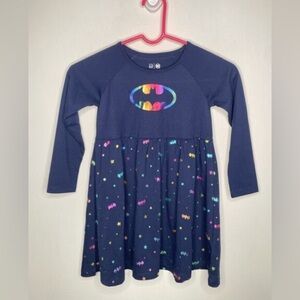 Batman dress with attached Velcro cape on back😻 size 4t from Gap